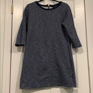 Gap 3/4 sleeve sweatshirt dress